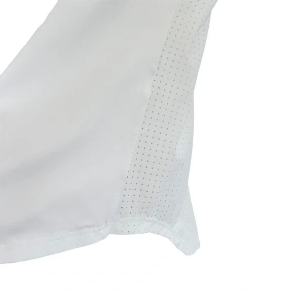 L’ETOILE SPORT Performance The Perforated Long Sleeve Tee in White  Size XS - Picture 6 of 10